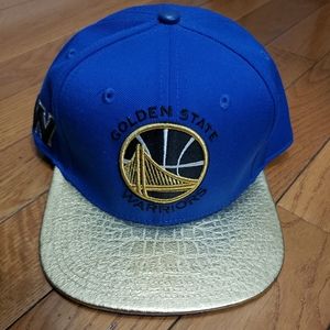 Golden state warriors sold alligator brim hat